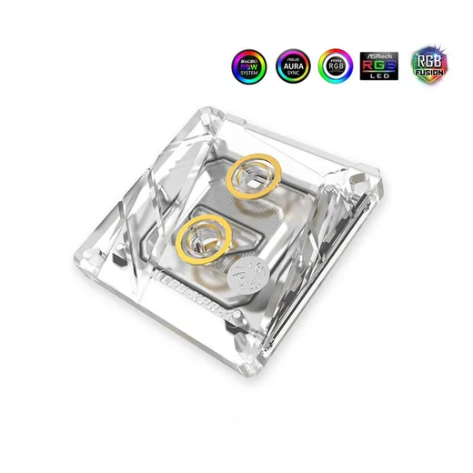 WaterBlock RGB pour CPU Intel, vue 1