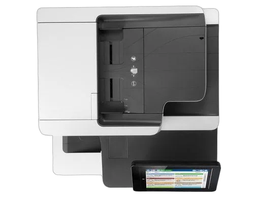 HP Color LaserJet Enterprise MFP M577dn - Blanc, vue 8