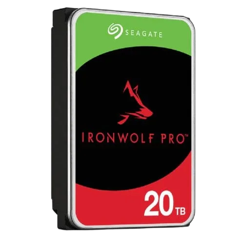 Seagate 20To IronWolf PRO SATA III 512Mo - ST20000NT001, vue 3