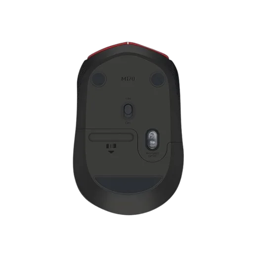 Logitech M171 - Sans-Fil - Rouge, vue 4