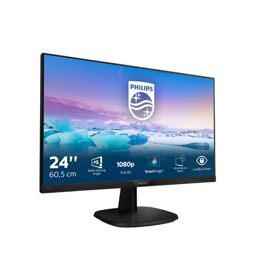 Philips V Line 243V7QJABF - 23.8" FHD 75Hz IPS 4ms HDMI VGA, vue 2