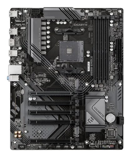 Gigabyte B550 EAGLE, vue 2
