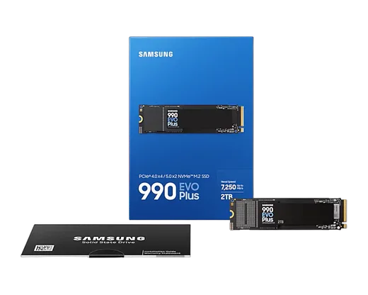 Samsung 990 EVO Plus 2To M.2, vue 8