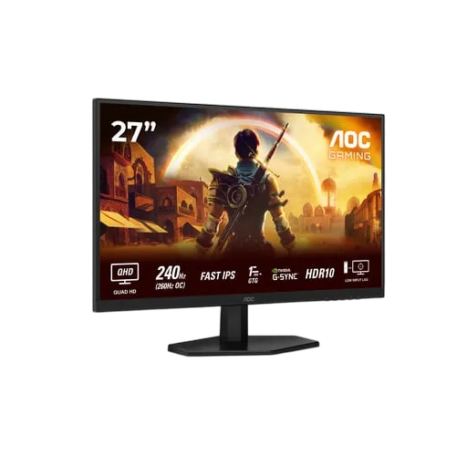 AOC Q27G42ZE - 27" QHD 260Hz Fast IPS 0.3ms HDR10 G-Sync Compatible Adaptive Sync