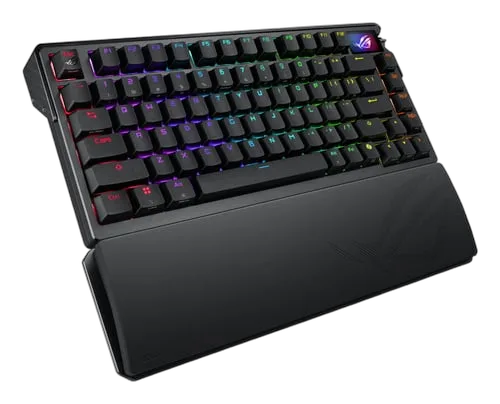 Asus ROG Azoth Extreme 75% - Mécanique - Sans-Fil - RGB - Noir, vue 8