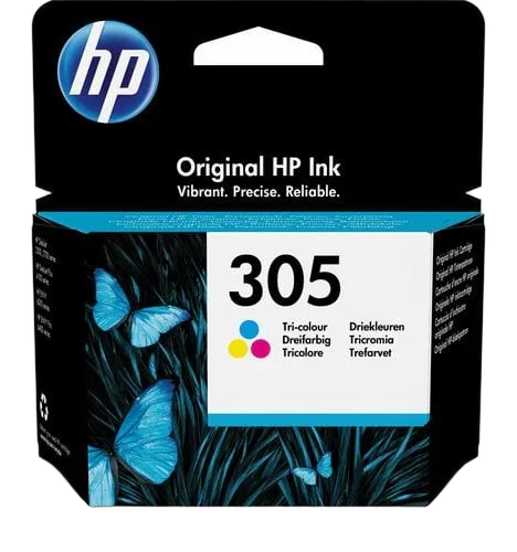 HP Cartouche 305 Trois couleurs - 3YM60AE