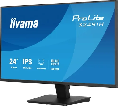 Iiyama Prolite X2491H - 23.8" FHD 120Hz IPS 1ms HDMI Adaptive Sync
