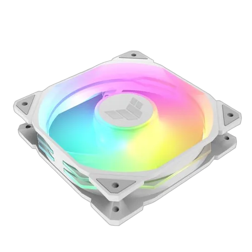 Asus TUF GAMING - TR120 Fan ARGB REVERSE 3en1 - Blanc
