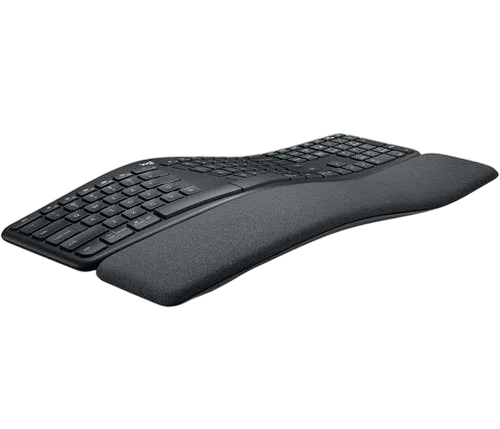 Logitech K860 Ergo - Membrane - Sans-Fil - Graphite, vue 2