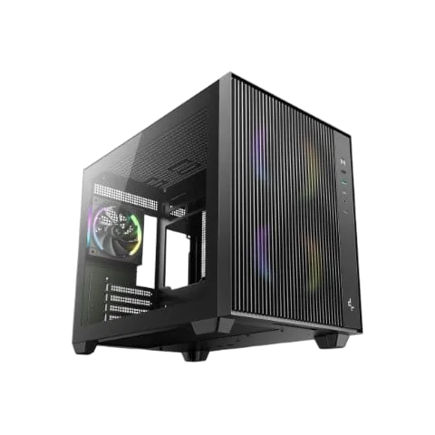 Deepcool CG330 MESH 3F Noir - MT/Sans Alim/mATX, vue 2
