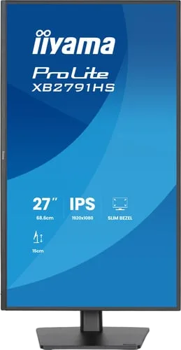 Iiyama Prolite XB2791HS-B1 - 27" FHD 120Hz IPS 1ms Pivot Adaptive Sync