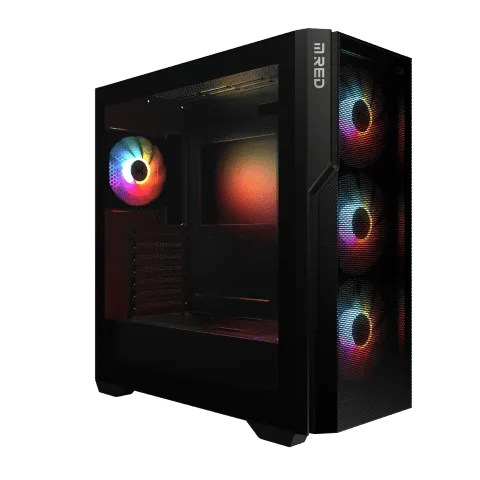 M.RED Raven Black - MT/SansAlim/M-ATX -Seconde Vie