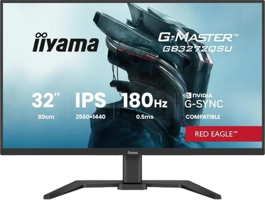 Iiyama G-Master GB3272QSU-B1 - 32" QHD 180Hz IPS 0.5ms G-Sync-Seconde Vie