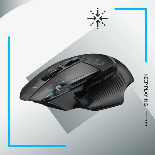Logitech G502 X Lightspeed - Sans-Fil - Noir, vue 3