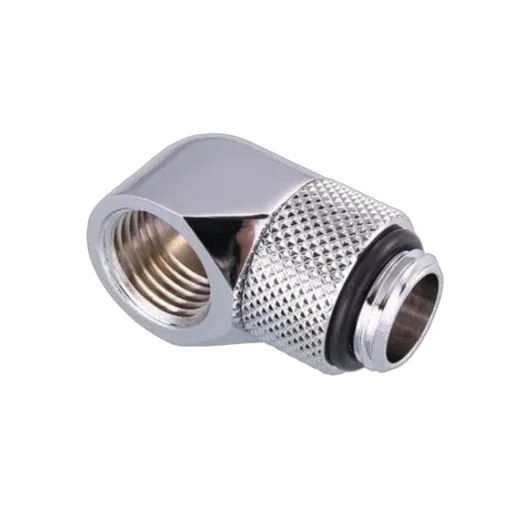 CONSTRUCTEUR Fitting coudé rotatif 90° argent - 14mm, vue 1
