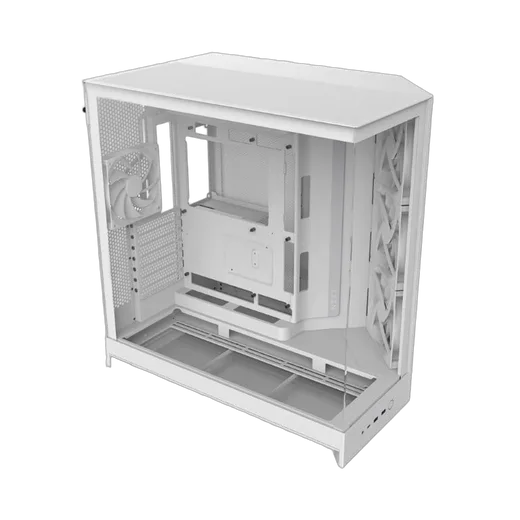 NZXT H9 Flow Blanc - MT/Sans Alim/E-ATX