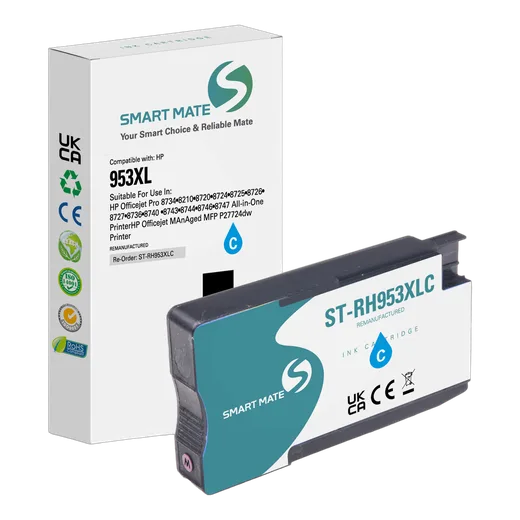 Compatible HP Cartouche 953XL haute capacité Cyan