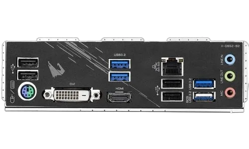 Gigabyte B550M AORUS ELITE, vue 5