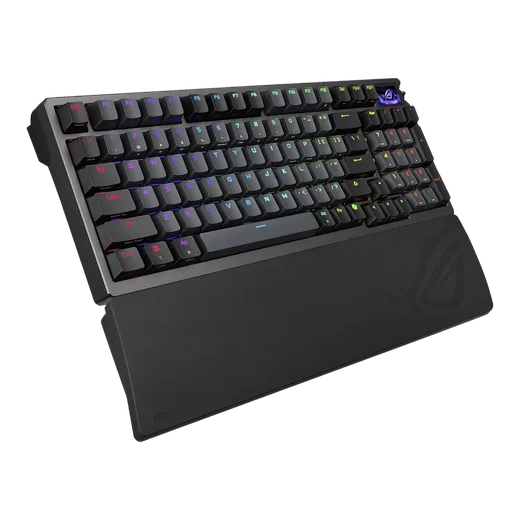 Asus ROG Azoth 96 HE - Magnétique - Sans-Fil - RGB - Noir