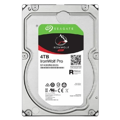 Seagate 4To IronWolf Pro - ST4000NT001, vue 4
