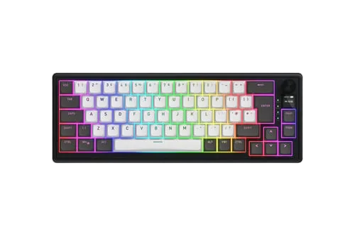 Hator Skyfall 65 Pro Wireless - Mécanique - Sans-Fil - RGB - Gris/Noir