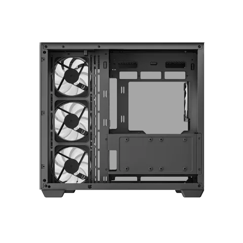 Deepcool CG530 4F Noir - MT/Sans Alim/ATX + MYSTIQUE 360 ARGB - Noir - 360mm, vue 7