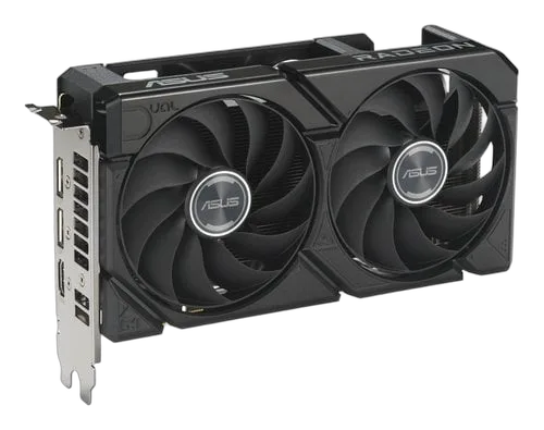 Asus Dual Radeon RX 9060 XT 16Go, vue 2