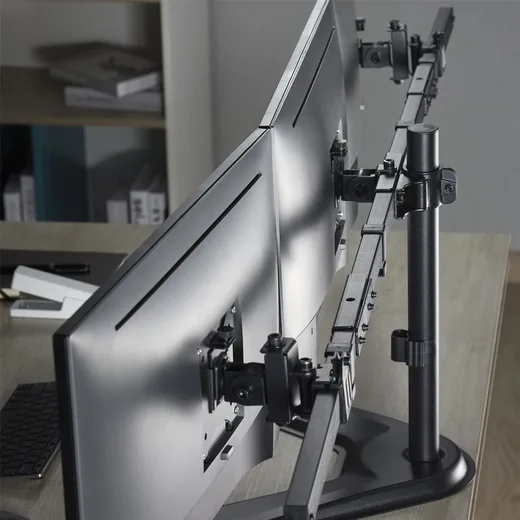 Kimex International Support 3 écrans 17" - 32" horizontal