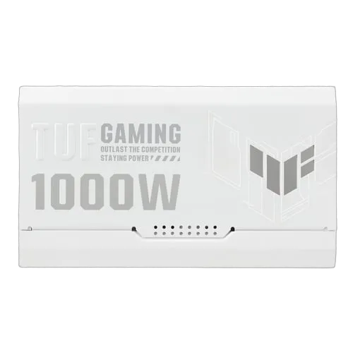 Asus ATX 1000W - 80+ GOLD - TUF GAMING 1000G White, vue 10