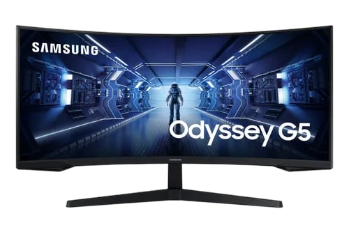 Samsung Odyssey G5 LC34G55TWWPXEN - 34" CURVE UWQHD 165Hz 1ms VA FreeSync Premium-Seconde Vie