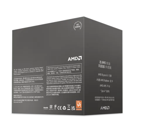 AMD Ryzen 5 8600G BOX, vue 3