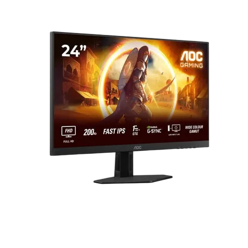AOC 24G4HRE - 23.8" FHD 200Hz Fast-IPS 1ms G-Sync compatible