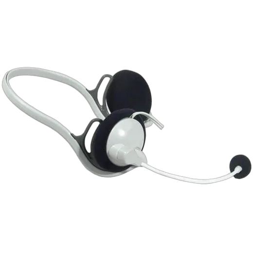Casque et micro, vue 2