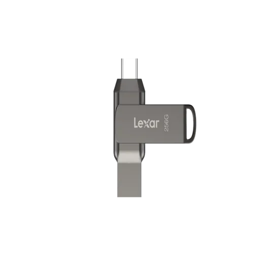 Lexar Clé 256Go USB 3.1 + Type C JumpDrive D400