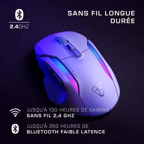 Turtle Beach Kone II Air - Sans-Fil - RGB - Blanc, vue 9
