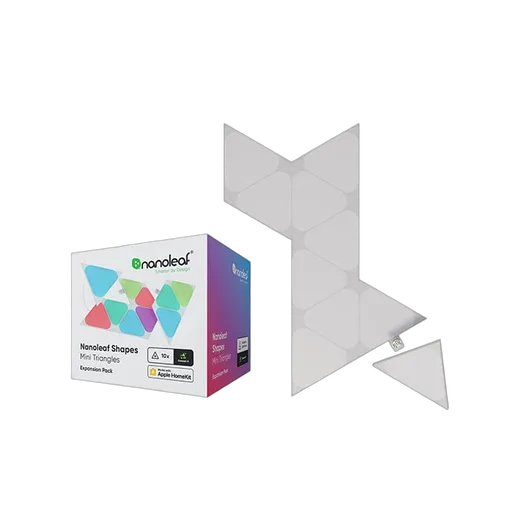 Nanoleaf Shapes Mini Triangles Pack Expansion - 10 pièces, vue 4