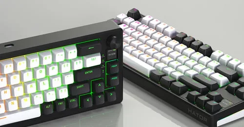 Hator Skyfall 65 MAG Ultima 8K 65% - Magnétique - Sans-Fil - RGB - Noir/Blanc, vue 9