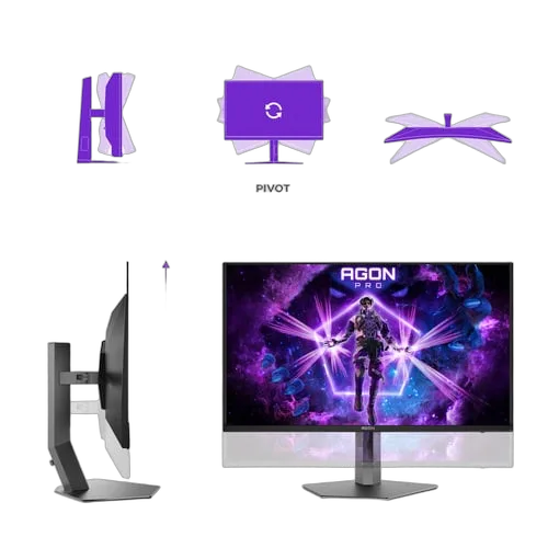 AOC AGON Pro AG326UZD2 - 31.5" OLED 4K 240Hz 0,03ms Pivot Adaptive Sync