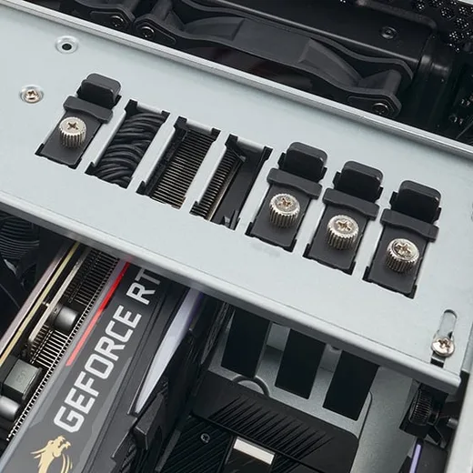 Silverstone RM44 - Rack 4U/Sans Alim/SSI-EEB, vue 11