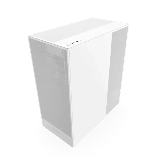 NZXT H7 Flow Blanc - MT/Sans Alim/E-ATX, vue 4