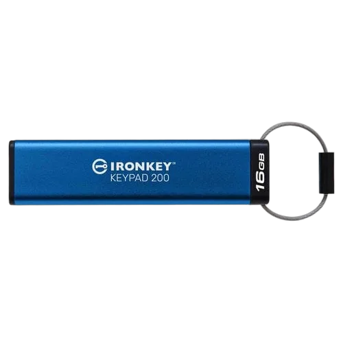 Kingston 16GB IRONKEY KEYPAD 200 AES-256