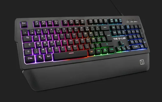 The G-LAB Keyz Palladium - Mécanique - Filaire - RGB - Noir