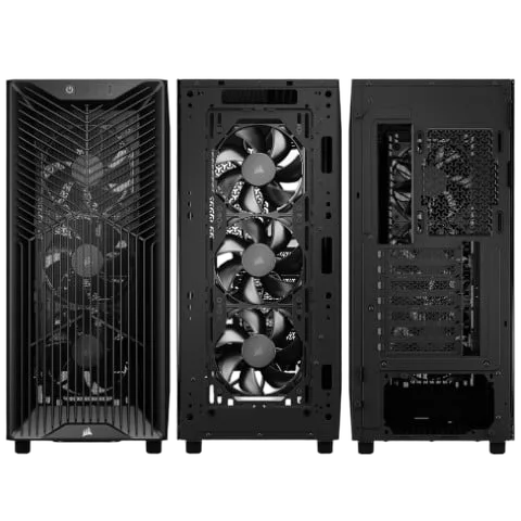 Corsair 3200D RS Noir - MT/Sans Alim/ATX, vue 6