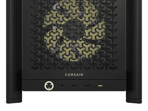 Corsair FRAME 4000D LCD RS ARGB Noir - MT/Sans Alim/E-ATX, vue 5