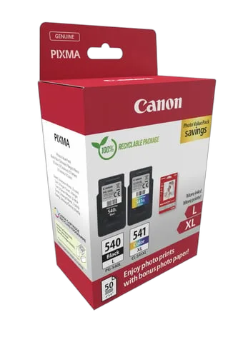 Canon Pack Cartouches Noire + Couleur - PG540L/CL541XL PVP