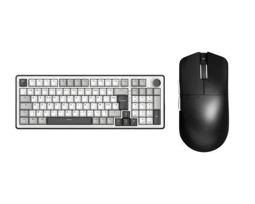 The G-LAB Keyz Elite 400 Blanc/Gris + Kult Elite M100