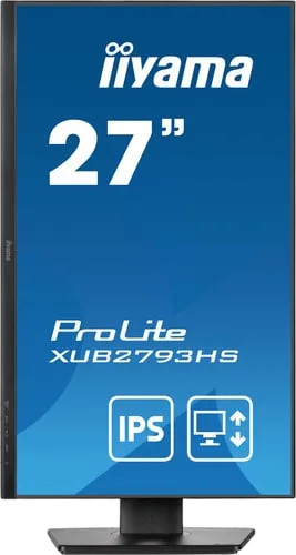 Iiyama XUB2793HS-B7 - 27" FHD 100Hz IPS 1ms Pivot Adaptive Sync