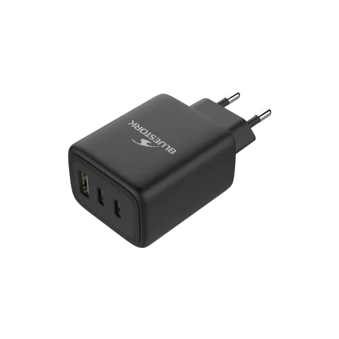 Bluestork Chargeur 65W PD - 3 ports + Câble USB-C 2m - Noir, vue 6