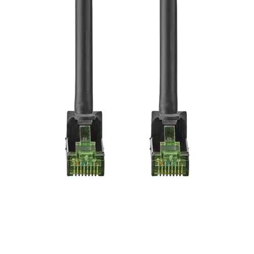 Nedis Câble RJ45 CAT7 S/FTP - male/male - 1m  - Noir, vue 2