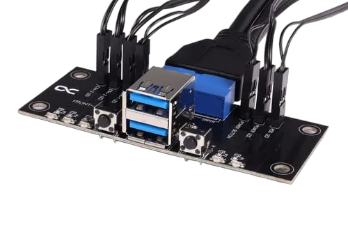 Alphacool Front I/O-Panel avec USB 3.0 pour Rack 1U, vue 3
